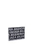 Detail View - Click To Enlarge - BALENCIAGA - Logo print leather zip pouch