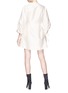 Figure View - Click To Enlarge - ELISSA MCGOWAN - 'Aziza' cocoon sleeve mini wrap dress