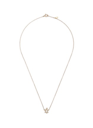 Main View - Click To Enlarge - BAO BAO WAN - Turtle' diamond 18k gold pendant necklace