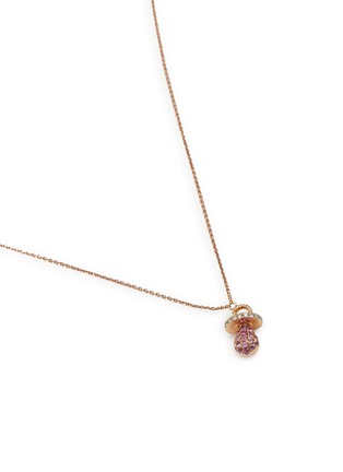 Figure View - Click To Enlarge - BAO BAO WAN - Pacifier' diamond sapphire 18k rose gold pendant necklace