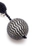Detail View - Click To Enlarge - OSCAR DE LA RENTA - Beaded sphere drop clip earrings