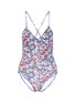 Main View - Click To Enlarge - 73318 - 'Liberty' lace-up back one-piece swimsuit