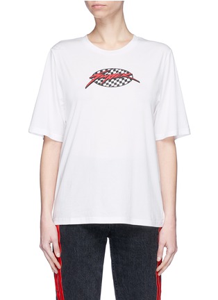 Main View - Click To Enlarge - GROUND ZERO - 'Super' print T-shirt