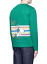 Back View - Click To Enlarge - GUCCI - Snoopy and tiger print sweatshirt