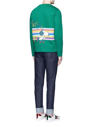 Figure View - Click To Enlarge - GUCCI - Snoopy and tiger print sweatshirt