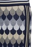 Detail View - Click To Enlarge - GUCCI - Metallic scale knit shorts