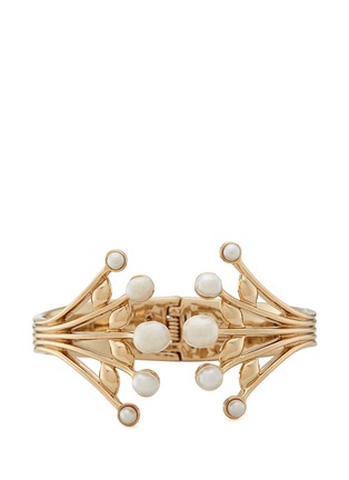 Main View - Click To Enlarge - LULU FROST - 'Alesia' freshwater pearl leaf cuff