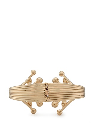 Figure View - Click To Enlarge - LULU FROST - 'Alesia' freshwater pearl leaf cuff