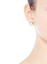 Figure View - Click To Enlarge - LULU FROST - 'Lilas' freshwater pearl stud earrings