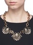 Figure View - Click To Enlarge - LULU FROST - 'Alesia' freshwater pearl floral chain necklace