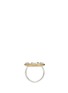 Figure View - Click To Enlarge - LULU FROST - 'Laumière' Swarovski crystal gemstone crescent ring