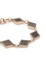Detail View - Click To Enlarge - LULU FROST - 'Odéon' glass pavé labradorite bracelet