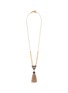 Main View - Click To Enlarge - LULU FROST - Chatelet' mix gemstone tassel necklace