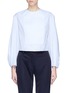 Main View - Click To Enlarge - KHAITE - 'Dorothy' cocoon sleeve shirt top