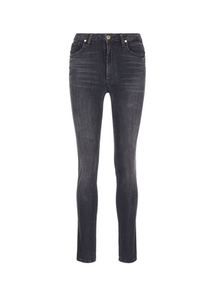 Main View - Click To Enlarge - KHAITE - 'Vanessa' washed skinny jeans