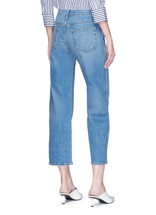 Back View - Click To Enlarge - KHAITE - 'Wendall' cropped jeans