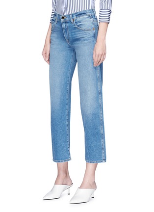 Front View - Click To Enlarge - KHAITE - 'Wendall' cropped jeans