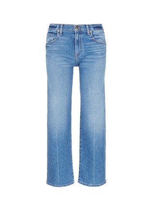 Main View - Click To Enlarge - KHAITE - 'Wendall' cropped jeans