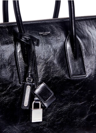  - SAINT LAURENT - 'Sac de Jour' large leather duffle bag