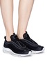 Figure View - Click To Enlarge - NIKE - 'Air Max 97' faux leather piped sneakers