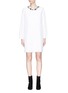 Main View - Click To Enlarge - 3.1 PHILLIP LIM - Ruched back poplin dress