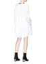 Figure View - Click To Enlarge - 3.1 PHILLIP LIM - Ruched back poplin dress