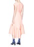 Figure View - Click To Enlarge - 3.1 PHILLIP LIM - Petal charm asymmetric peplum dress