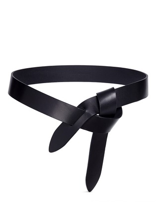 Main View - Click To Enlarge - ISABEL MARANT - 'Lecce' tie leather belt
