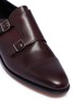 Detail View - Click To Enlarge - JOHN LOBB - 'William' double monk strap leather loafers