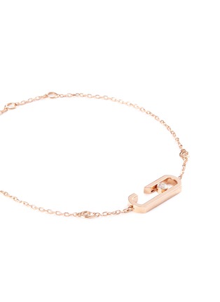 Detail View - Click To Enlarge - MESSIKA - x Gigi Hadid 'Move Addiction' diamond 18k rose gold bracelet