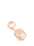 MESSIKA - 'Gatsby Double' diamond 18k rose gold chain ring