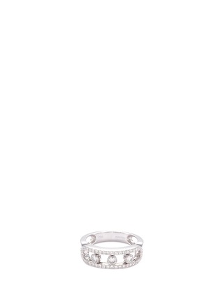Main View - Click To Enlarge - MESSIKA - 'Move Classic Pavé' diamond 18k white gold ring