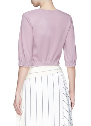 Back View - Click To Enlarge - 3.1 PHILLIP LIM - Twist front cropped top