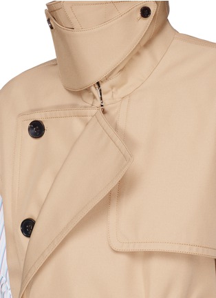 Detail View - Click To Enlarge - 3.1 PHILLIP LIM - Belted sleeveless twill trench coat