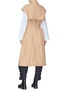 Back View - Click To Enlarge - 3.1 PHILLIP LIM - Belted sleeveless twill trench coat