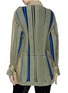 Back View - Click To Enlarge - 3.1 PHILLIP LIM - Sash tie cuff knit back twill parka jacket