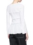 Back View - Click To Enlarge - 3.1 PHILLIP LIM - Smocked ruffle top