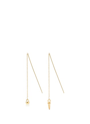 Main View - Click To Enlarge - ISABEL MARANT ÉTOILE - 'It's All Right' mimatched drop earrings