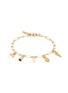 Main View - Click To Enlarge - ISABEL MARANT ÉTOILE - 'It's All Right' mixed charm chain bracelet