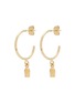 Main View - Click To Enlarge - ISABEL MARANT ÉTOILE - 'It's All Right' hoop earrings