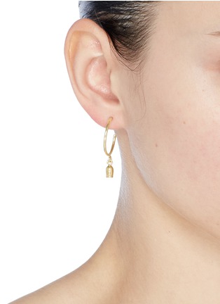 Figure View - Click To Enlarge - ISABEL MARANT ÉTOILE - 'It's All Right' hoop earrings