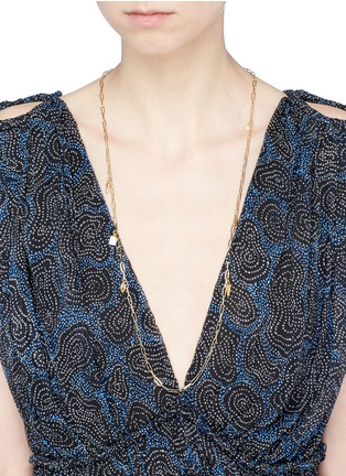 Figure View - Click To Enlarge - ISABEL MARANT ÉTOILE - 'It's All Right' long chain necklace