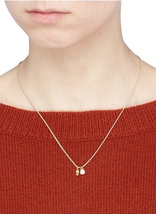 Figure View - Click To Enlarge - ISABEL MARANT ÉTOILE - 'It's All Right' mixed pendant necklace