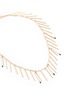 Detail View - Click To Enlarge - ISABEL MARANT ÉTOILE - 'Good Swung' resin bar fringe necklace
