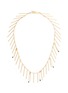 Main View - Click To Enlarge - ISABEL MARANT ÉTOILE - 'Good Swung' resin bar fringe necklace