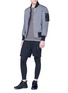 Figure View - Click To Enlarge - NIKE - 'SSNL' layered Tech Fleece jogging pants