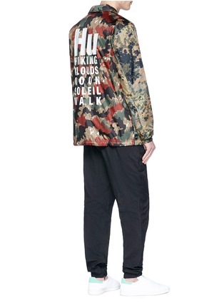 Figure View - Click To Enlarge - ADIDAS BY PHARRELL WILLIAMS - 'Hu Hiking' reversible camouflage print coach jacket