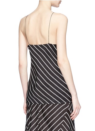 Back View - Click To Enlarge - HAIDER ACKERMANN - Stripe camisole top