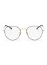 Main View - Click To Enlarge - RAY-BAN - 'RX3528V' metal round optical glasses