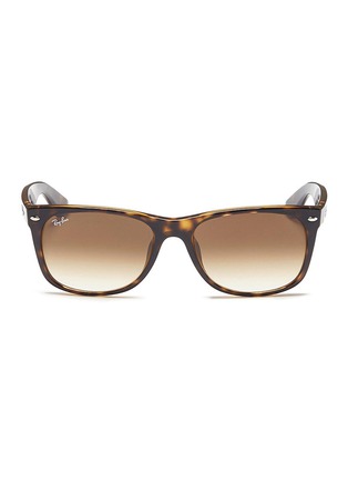 Main View - Click To Enlarge - RAY-BAN - 'New Wayfarer Classic' tortoiseshell acetate square sunglasses